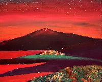 (181) Etna / Oil on canvas
