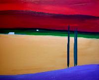 (64) Luberon / Oil on canvas
