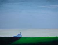 (136) UN PHARE / Oil on canvas