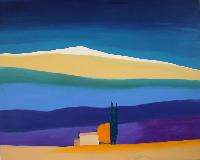 (71) Ventoux / Oil on canvas