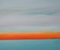 (140) COUCHANT / Oil on canvas